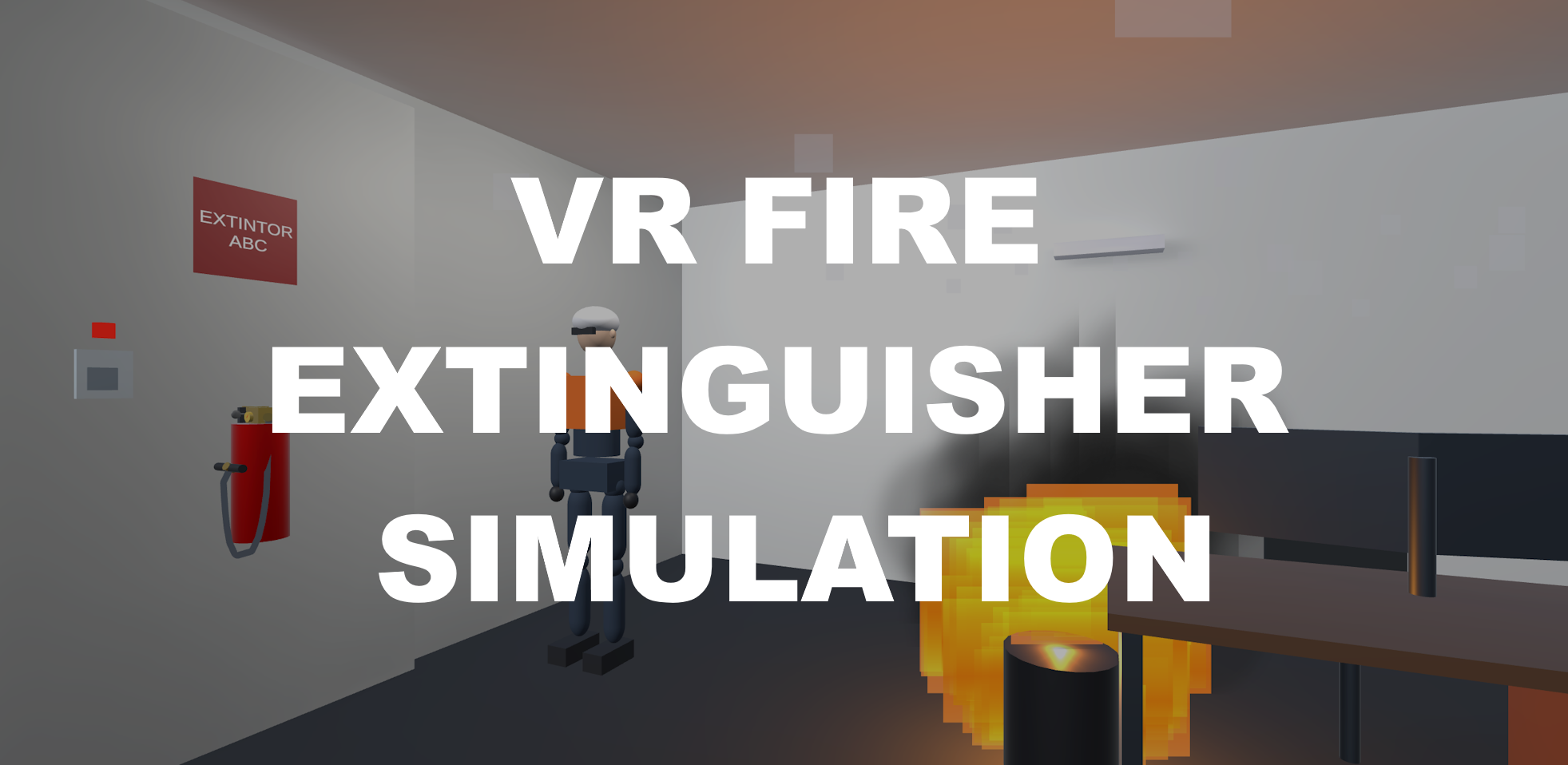 VR Fire Extinguisher Simulation